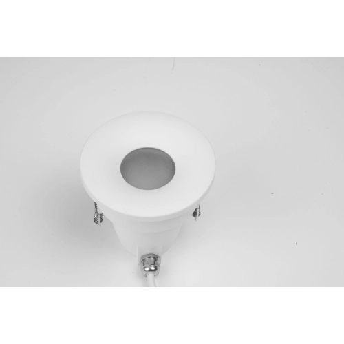 Oczko wpustowe białe metalowe IP65 AZ5389 z serii ROMOLO - Azzardo