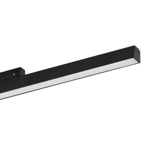Lampa szynowa magnetyczna aluminiowa czarna 60cm CCT AZ5506 z serii ALFA SAGA II - Azzardo