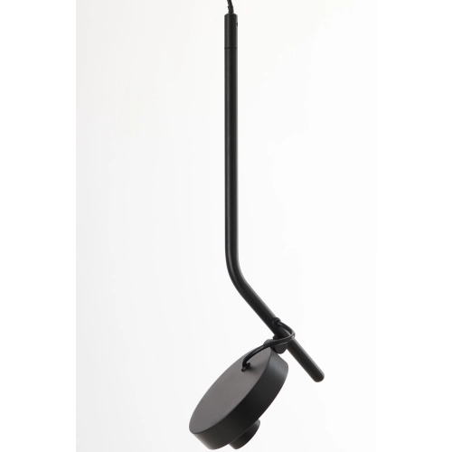 Lampa wisząca LED czarna metalowa z regulowanym reflektorem AZ5634 z serii ISEO - Azzardo