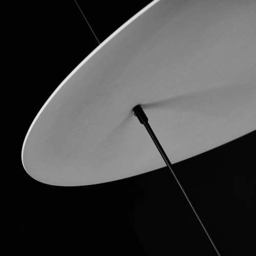 Lampa wisząca metalowa biało-czarna 80cm AZ5638 z serii PORTOFINO - Azzardo