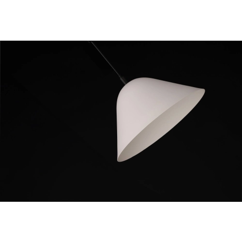 Lampa wisząca metalowa biała pojedyncza AZ5651 z serii CAPRI - Azzardo