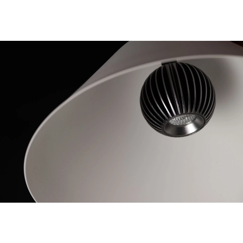 Lampa wisząca metalowa biała pojedyncza AZ5651 z serii CAPRI - Azzardo