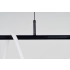 Lampa wisząca LED czarna metalowa 120cm AZ5827 z serii ZIGZAK - Azzardo