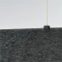 Lampa wisząca czarna metalowa z filcowym kloszem AZ5900 z serii FELMAN BLACK DIMM - Azzardo