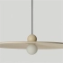 Lampa wisząca beżowa filcowa 60cm AZ5907 z serii FREYA - Azzardo
