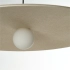 Lampa wisząca beżowa filcowa 60cm AZ5907 z serii FREYA - Azzardo