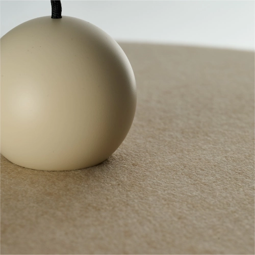 Lampa wisząca beżowa filcowa 60cm AZ5907 z serii FREYA - Azzardo