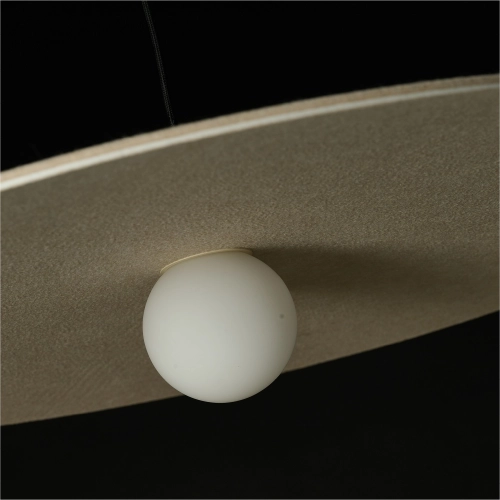 Lampa wisząca beżowa filcowa 60cm AZ5907 z serii FREYA - Azzardo