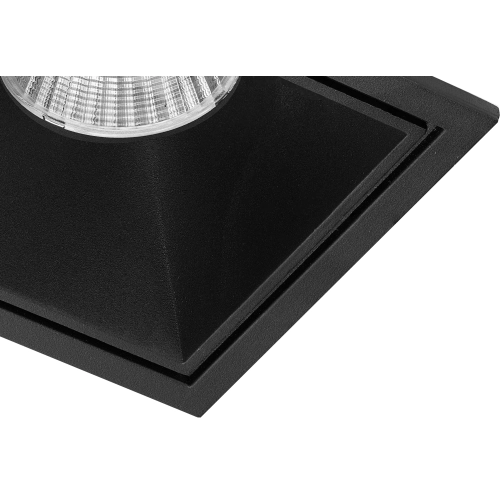 Lampa do wbudowania czarna metalowa prostokątna AZ5995 z serii OKOS 2 - Azzardo