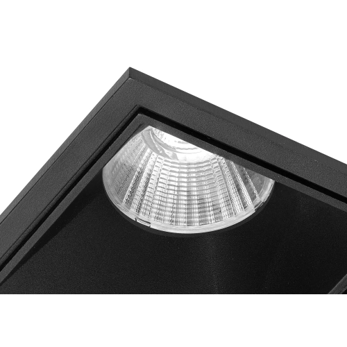 Lampa do wbudowania czarna metalowa prostokątna AZ5995 z serii OKOS 2 - Azzardo