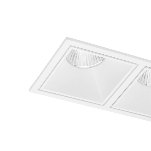 Lampa do wbudowania biała metalowa prostokątna AZ5996 z serii OKOS - Azzardo