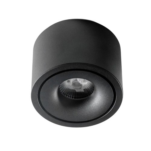 Lampa sufitowa LED czarna kwadratowa 10cm AZ6033 z serii COSTA TOP - Azzardo