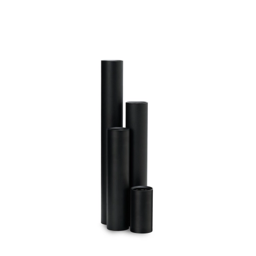 Klosz metalowy czarny tubowy 10cm AZ6115 z serii LUCAS TUBE - Azzardo