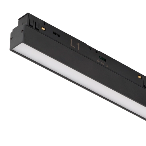 Lampa do szyn magnetycznych czarna metalowa 24W CCT AZ6244 z serii ALFA SAGA - Azzardo