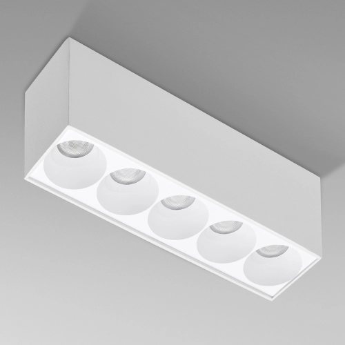 Lampa natynkowa LED biała metalowa 10W AZ6279 z serii TETRIS - Azzardo