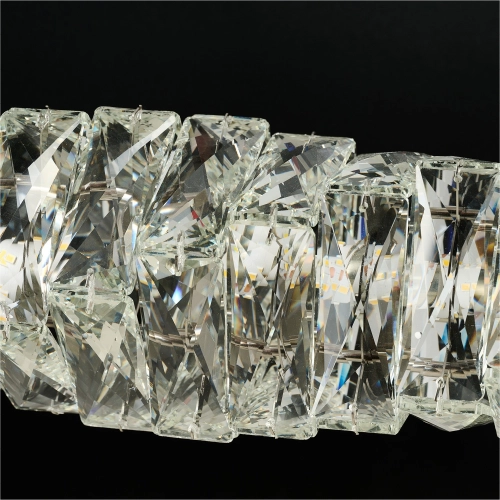 Lampa wisząca złota aluminiowa z kryształem AZ6479 z serii FLORENCE - Azzardo