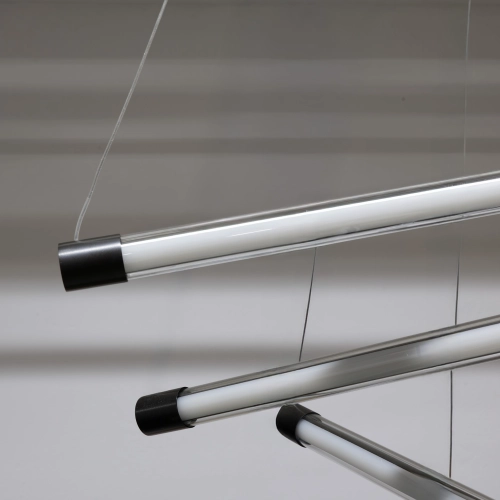 Lampa wisząca czarna aluminiowa 6-punktowa AZ6778 z serii PALOS - Azzardo