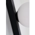Kinkiet aluminiowy czarno-biały LED AZ6798 z serii ELMO - Azzardo