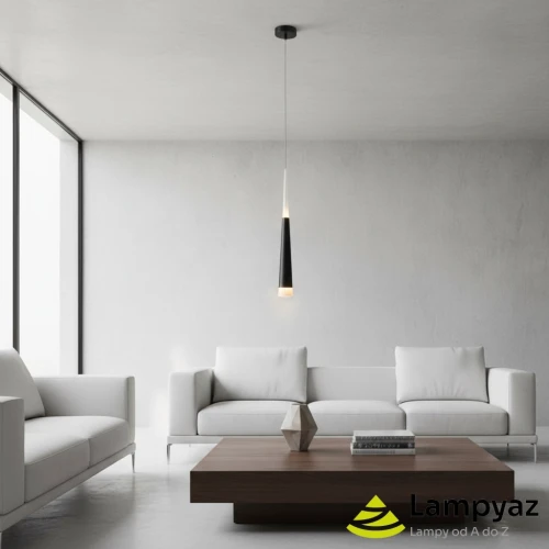 Lampa wisząca metalowa czarna 1-punktowa AZ0954 z serii BRINA - Azzardo