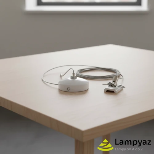 Zestaw montażowy szynoprzewodu magnetycznego biały metalowy 2m AZ4694 z serii Magnetic - Azzardo