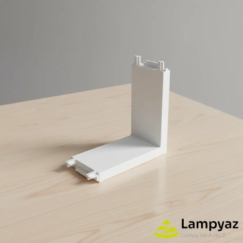 Łącznik narożny do szynoprzewodu magnetycznego biały 5,5cm AZ5323 z serii GAMMA - Azzardo
