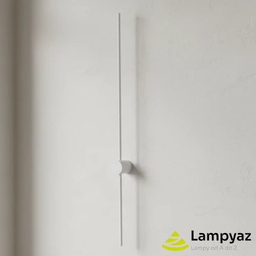 Kinkiet metalowy biały 100cm AZ5689 z serii GRAZIANO - Azzardo