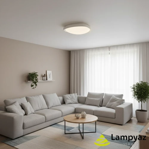 Plafon LED biały metalowy kwadratowy 42cm AZ5769 z serii AMANDA - Azzardo