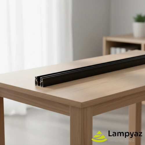 Szyna magnetyczna czarna metalowa 300cm AZ5838 z serii ALFA STRETCH - Azzardo