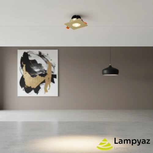 Oprawa wpuszczana LED okrągła biała IP44 AZ5991 z serii CLEAN S - Azzardo