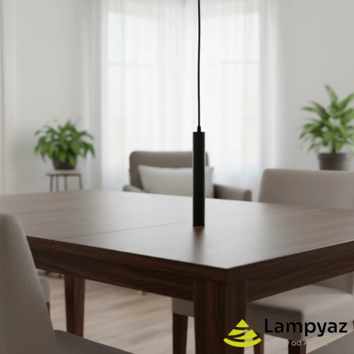 Lampa wisząca magnetyczna czarna LED 7W CCT AZ6255 z serii KERRY 2LINE - Azzardo