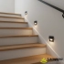 Oprawa schodowa kwadratowa czarna metalowa AZ2765 z serii SANE - Azzardo
