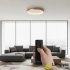 Lampa sufitowa LED brązowo-biała 41cm AZ5068 z serii ANTONIO - Azzardo