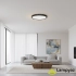 Plafon LED czarny okrągły 40cm AZ5368 z serii PANKA - Azzardo