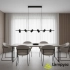 Lampa wisząca metalowa czarna 6-punktowa AZ5730 z serii VIVI - Azzardo