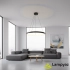 Lampa wisząca LED czarno-miedziana 80cm AZ5778 z serii RIO - Azzardo