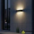 Kinkiet zewnętrzny czarny metalowy 25cm LED AZ5847 z serii ROSVIK - Azzardo