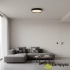 Plafon LED czarny metalowy okrągły 40cm AZ6298 z serii RANT - Azzardo