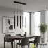 Lampa wisząca metalowa czarna 5-punktowa AZ6315 z serii VERNO - Azzardo
