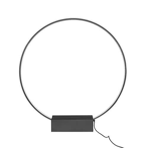 Azzardo Lampa stołowa aluminiowa czarna LED 43cm AZ6204 z serii VANESSA