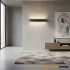 Kinkiet loft czarny metalowy 60cm AZ4179 z serii Norman - Azzardo