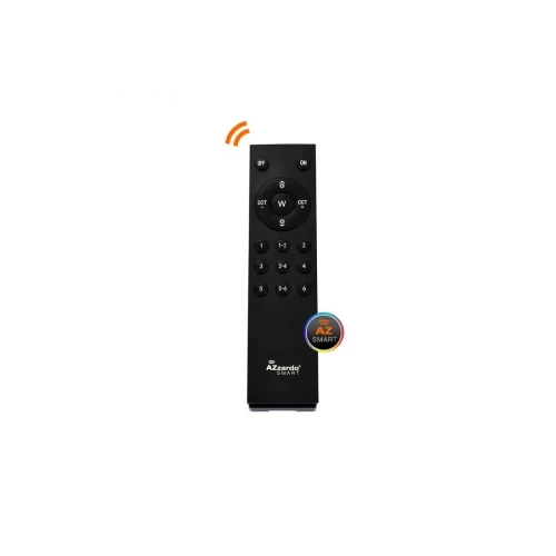 Lampa wisząca LED czarna metalowa 60cm AZ3969 z serii SOLVENT - Azzardo