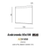 Lustro łazienkowe LED chromowane 100x80cm AZ51058 z serii Andromeda - Azzardo