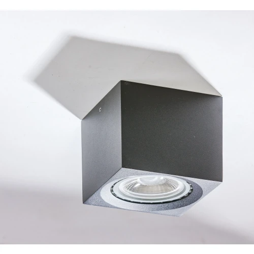 Lampa sufitowa czarna metalowa kwadratowa AZ4317 z serii Eco Alex - Azzardo