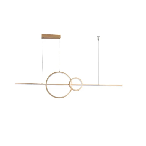 Lampa wisząca złota metalowa podłużna 120cm AZ5260 z serii SARA - Azzardo