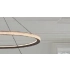 Lampa wisząca LED czarna metalowa dwupierścieniowa AZ5111 z serii DIEGO - Azzardo